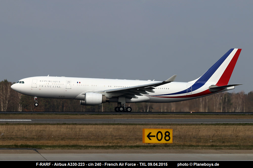 F-RARF - Airbus A330-223 - 240 - French Air Force